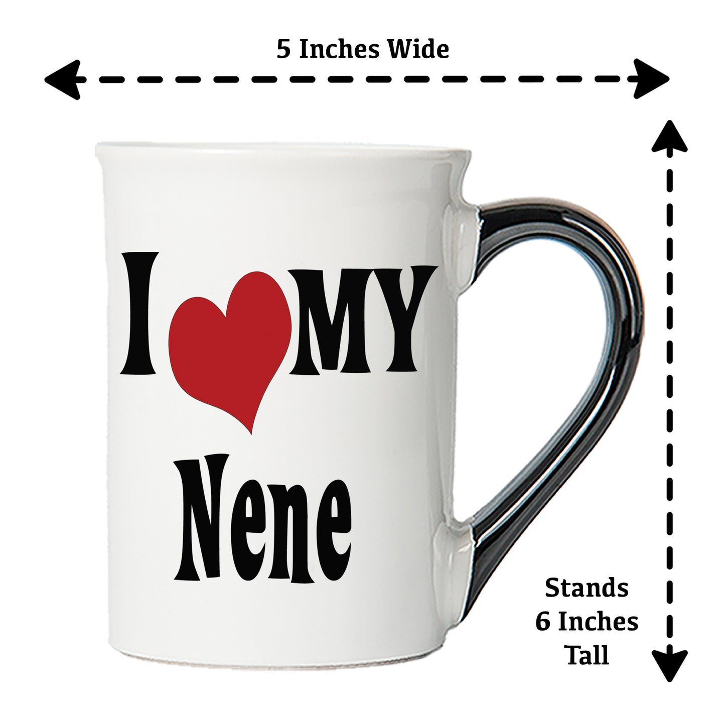 Cottage Creek Nene Mug, Nene Coffee Mug for Nene, 16oz., 6" Multicolored