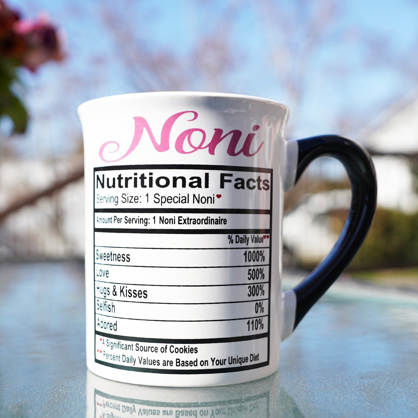 Noni Coffee Mug, Ceramic 16oz. Large Coffee Mug