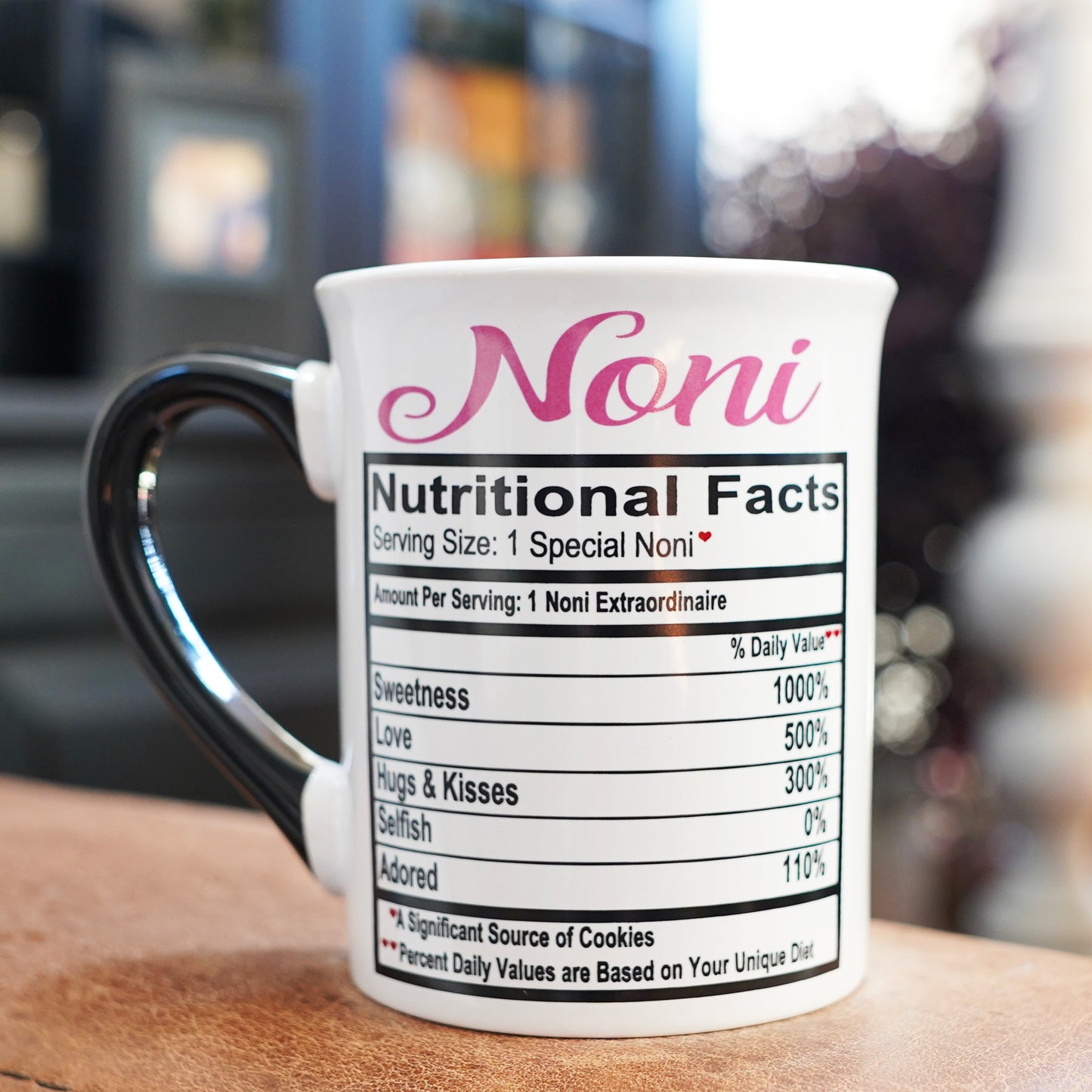 Noni Coffee Mug, Ceramic 16oz. Large Coffee Mug
