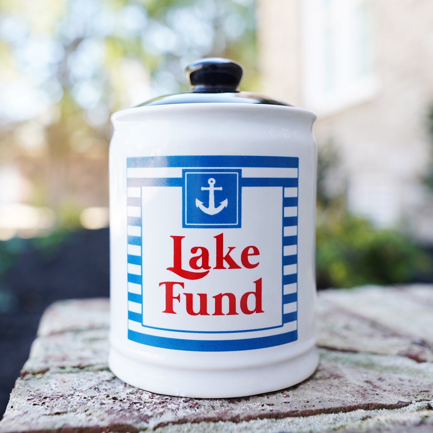 Lake Fund Piggy Bank, Lake Life Adventure Candy Jar