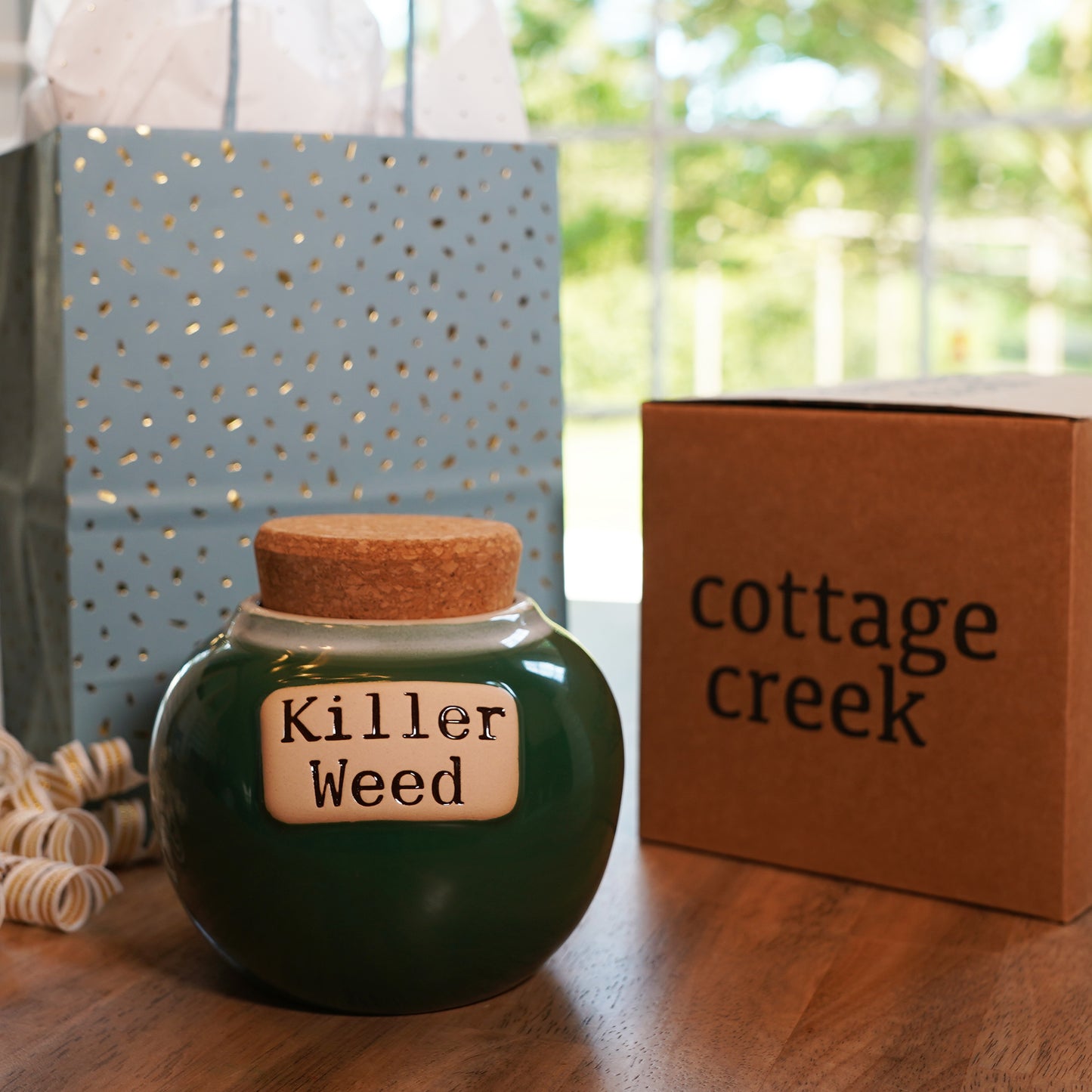 Killer Weed Cork Jar | Case Pack of 12
