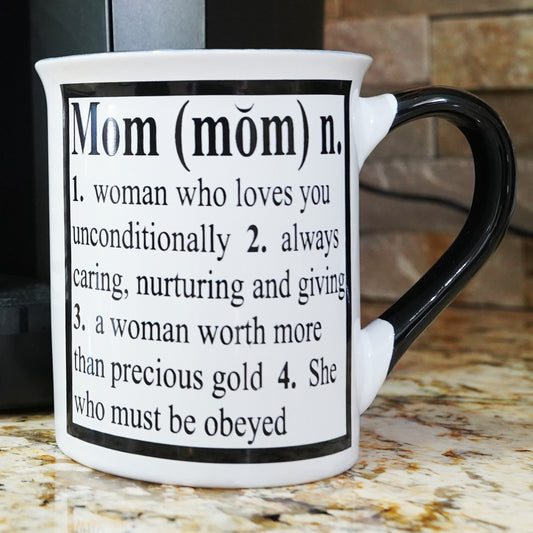 Cottage Creek Mugs | 16 Oz Ceramic Mom Coffee Mug | Large Coffee Cup for Women, Mother, Mama, Grandma | Birthday Gifts for Mom from Daughter | Christmas Mothers Day Gifts | Home Decor Cup