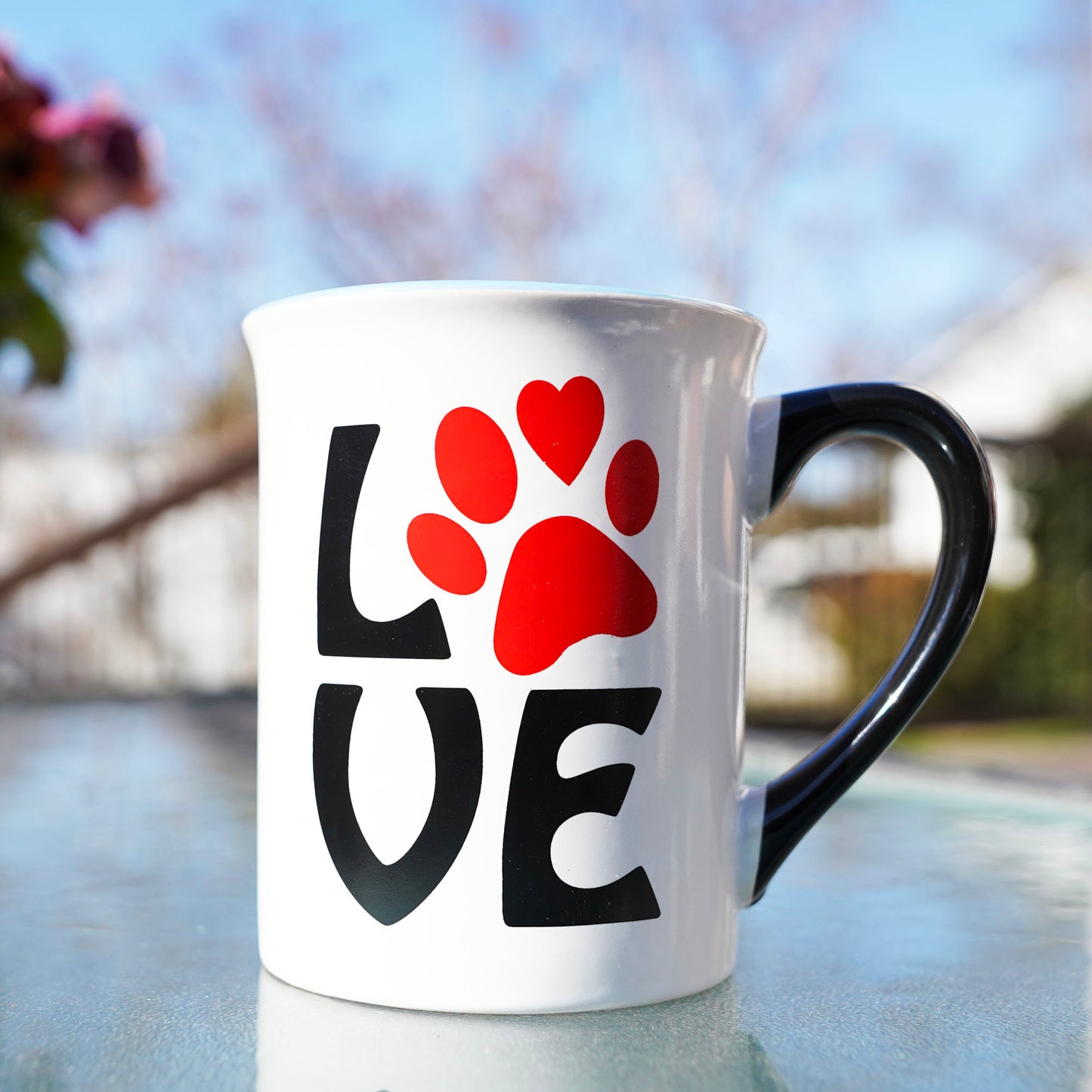 Cottage Creek Coffee Cups | I Love Dogs 16oz Ceramic Coffee Mug | Ideal I Love My Dog Gifts for Women, Men | Funny Gifts for Mom, Dad, Girlfriend, Boyfriend