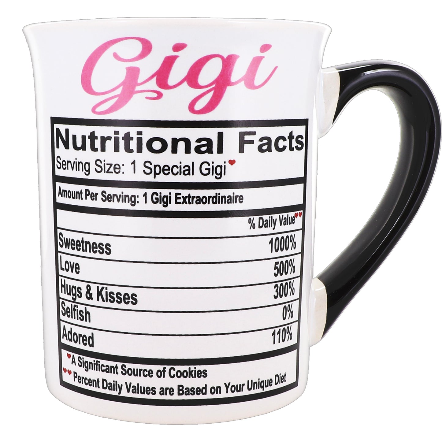 Cottage Creek Gigi Mug, Gigi Coffee Mug for Gigi, 16oz., 6" Multicolored