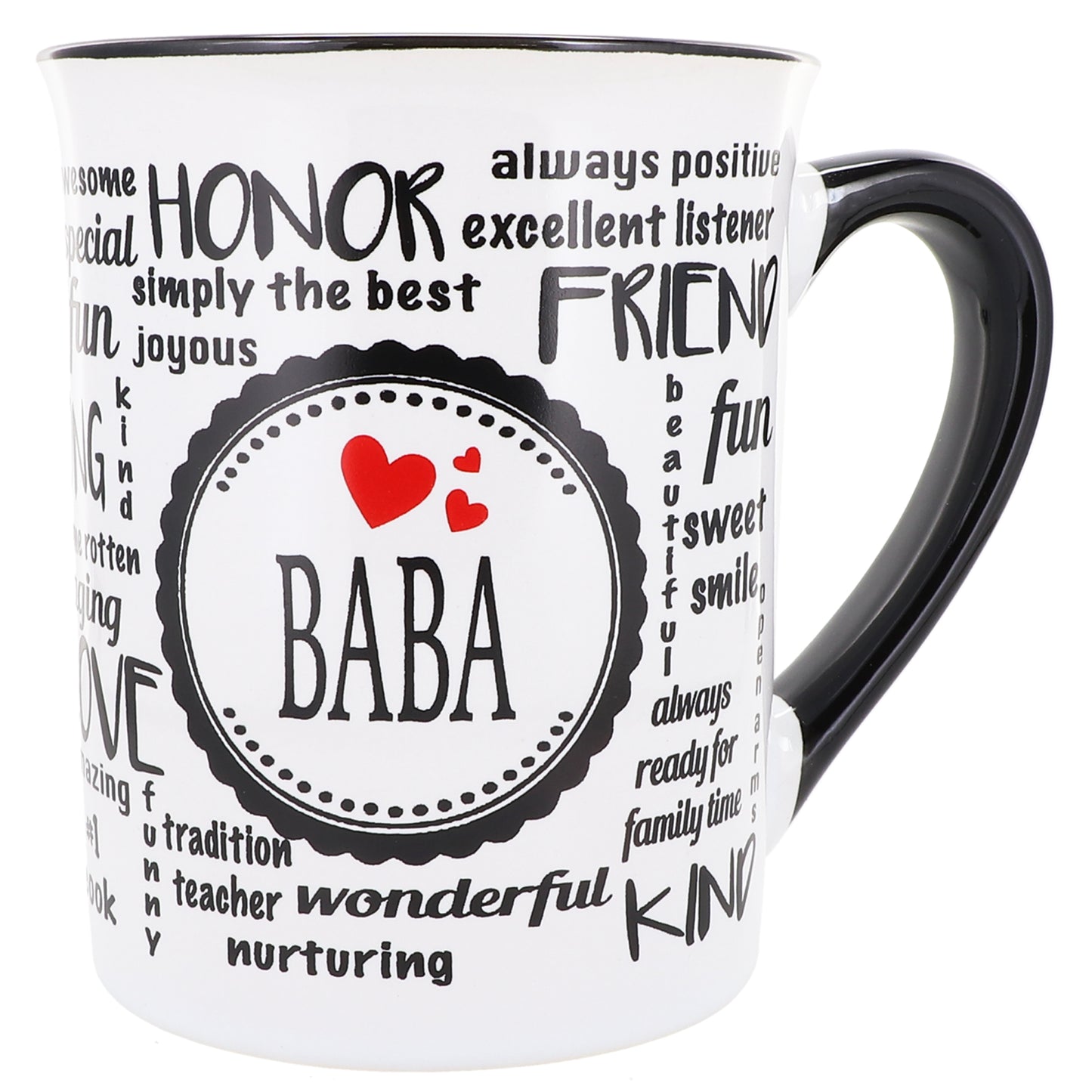 Cottage Creek Baba Mug, Baba Coffee Mug for Baba, 16oz., 6" Multicolored