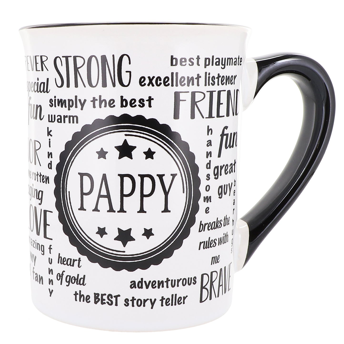 Cottage Creek Pappy Mug, Pappy Coffee Mug, Ceramic, 16oz., 6" Multicolored