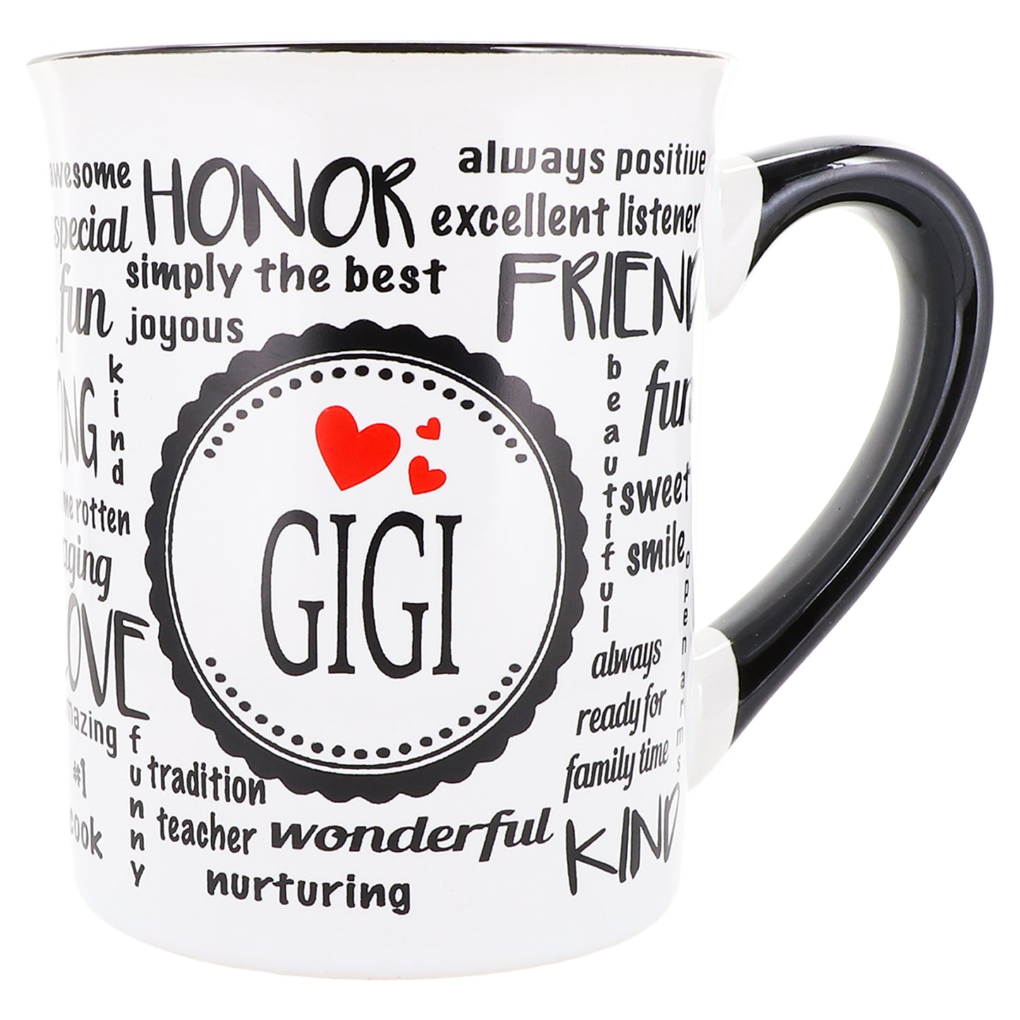 Cottage Creek Gigi Mug, Gigi Coffee Mug, Ceramic, 16oz., 6" Multicolored