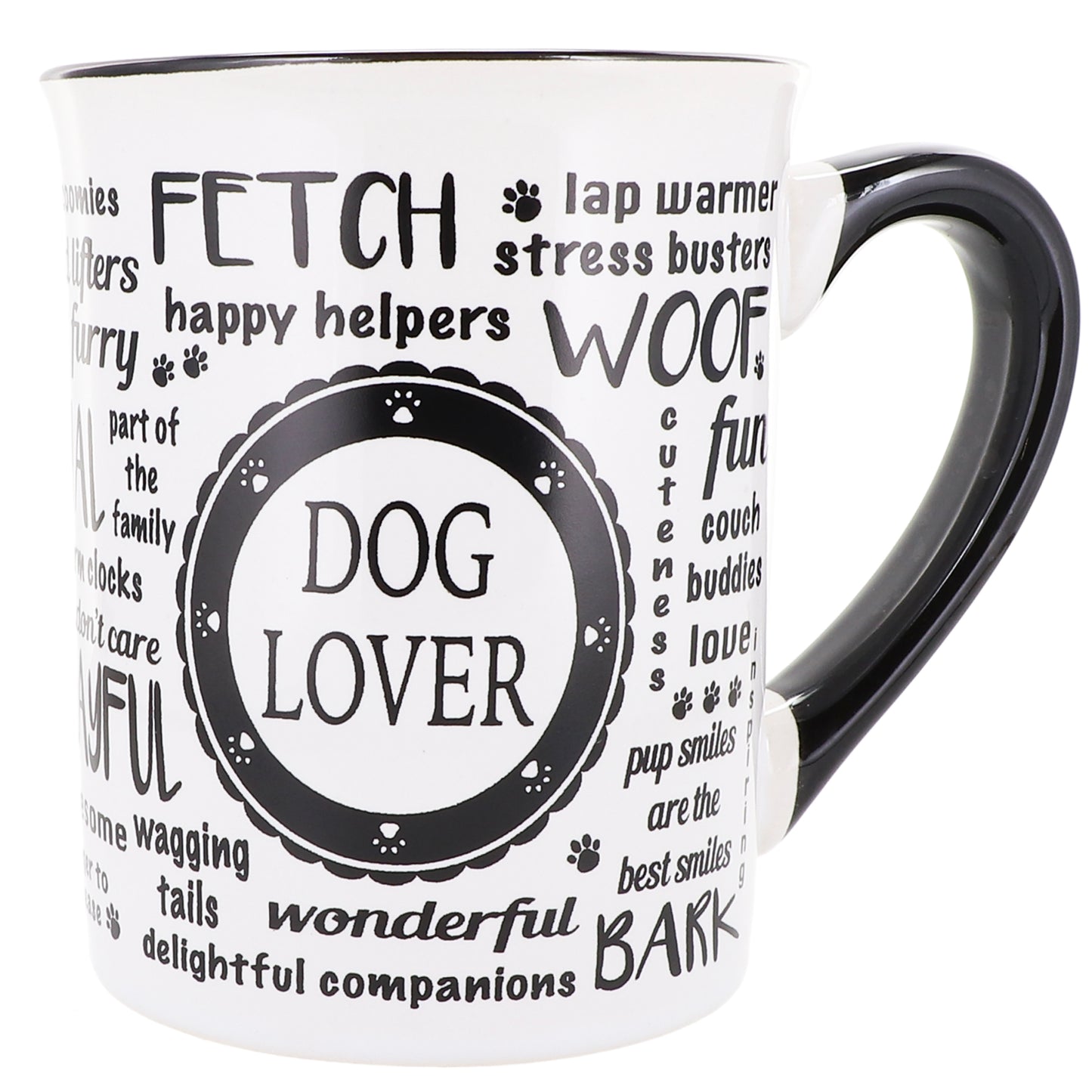 Cottage Creek Dog Lover Dog Coffee Mug, Ceramic, 16oz. Multicolored
