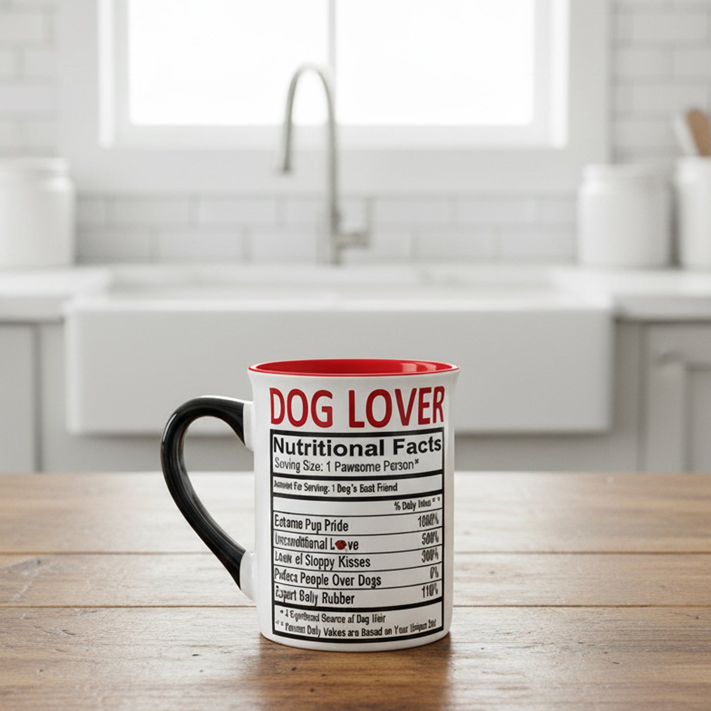 Cottage Creek Coffee Cups | Dog Lover 16oz Ceramic Coffee Mug | Ideal I Love My Dog Gifts for Women, Men | Funny Gifts for Mom, Dad, Girlfriend, Boyfriend