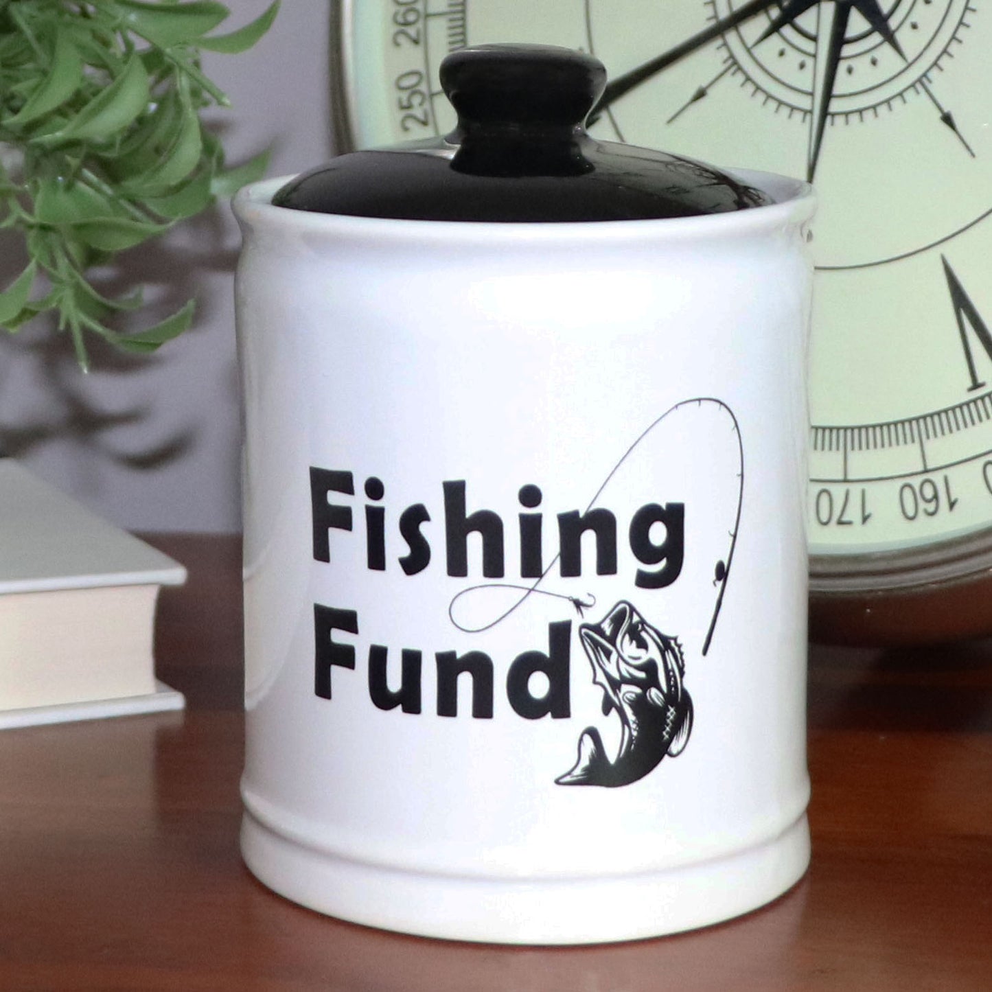 Fishing Fund Jar | Fishing Gifts | Fishing Accessories Piggy Bank | Fishing Gear