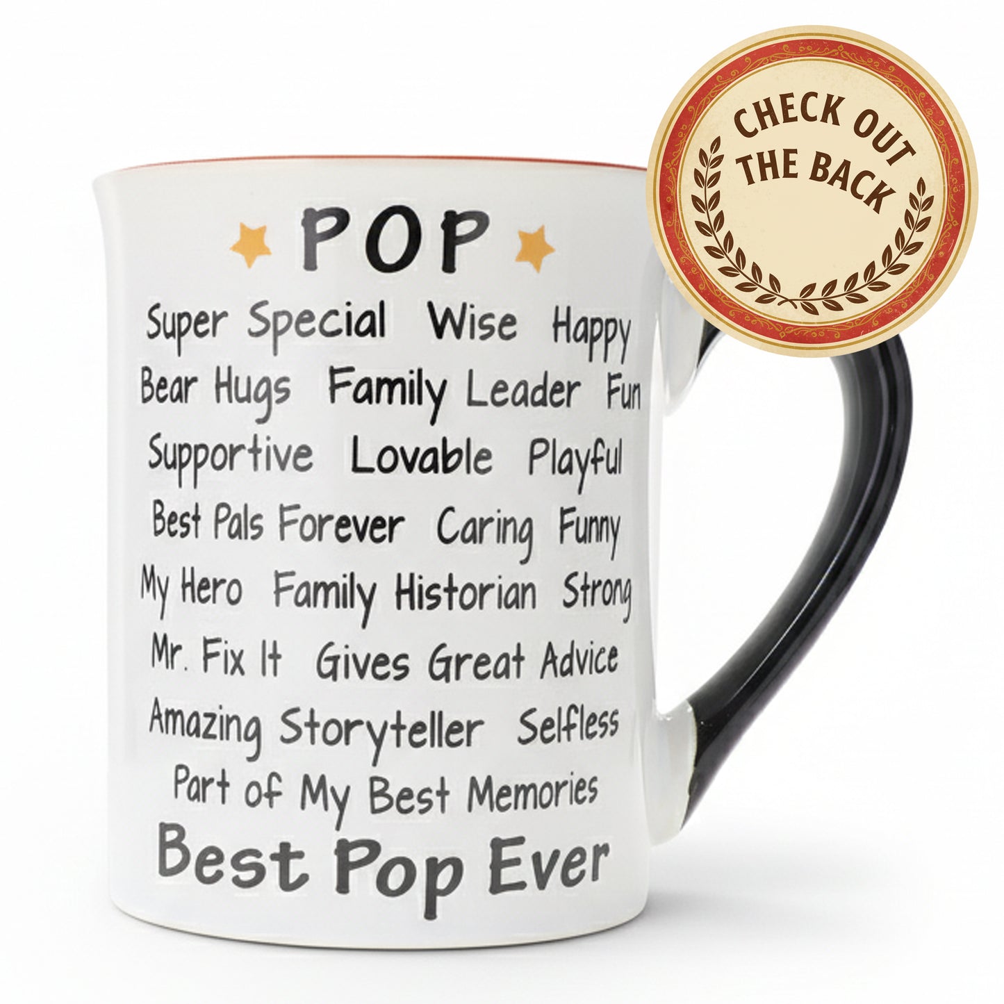 Cottage Creek Pop Mug | Pop Gifts | I Love My Pop Coffee Mug 16oz | Best Pop Ever
