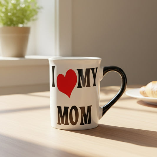 Cottage Creek Mugs | 16 Oz Ceramic Mom Coffee Mug | Large Coffee Cup for Women, Mother, Mama, Grandma | Birthday Gifts for Mom from Daughter | Christmas Mothers Day Gifts | Home Decor Cup