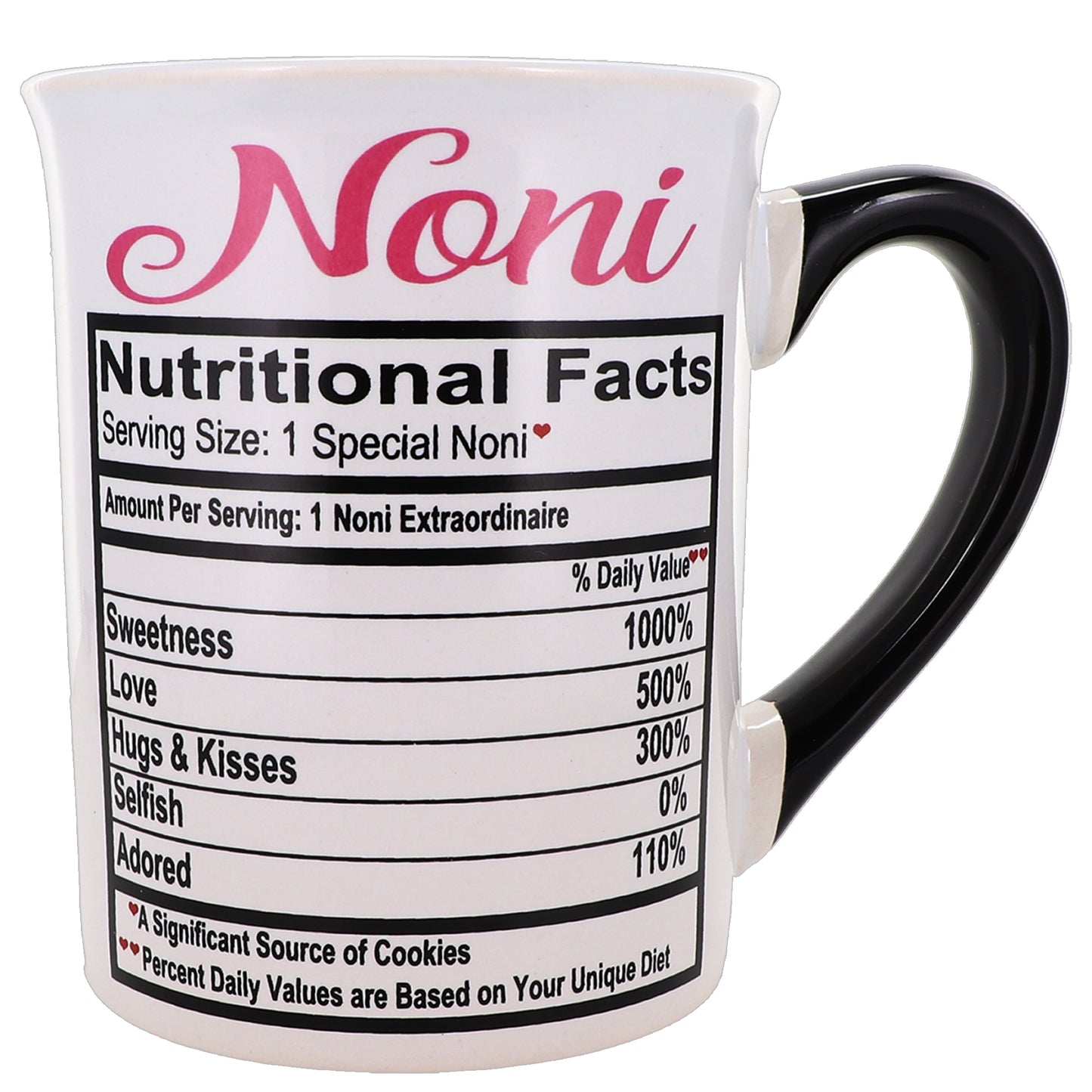 Noni Coffee Mug, Ceramic 16oz. Large Coffee Mug