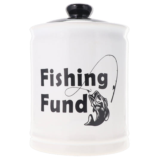 Fishing Fund Jar | Fishing Gifts | Fishing Accessories Piggy Bank | Fishing Gear