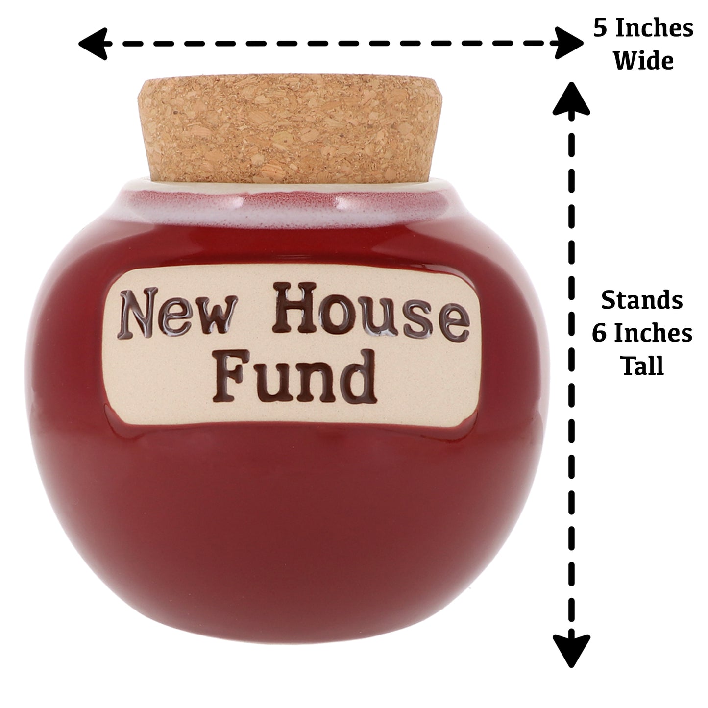 New House Fund Piggy Bank, Couples Gifts, Candy Jar