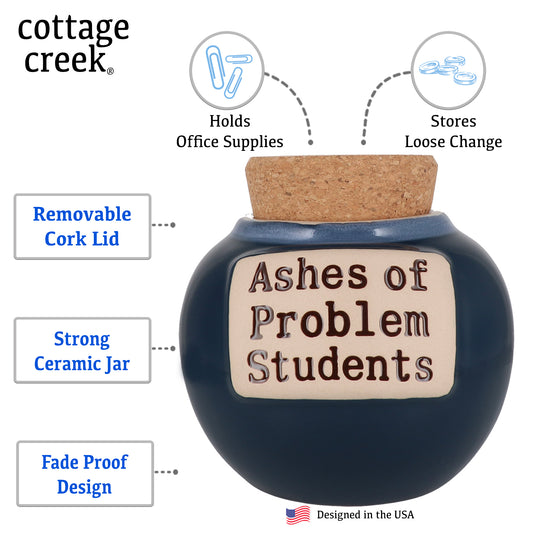 Ashes of Problem Student Piggy Bank, Teacher Gifts