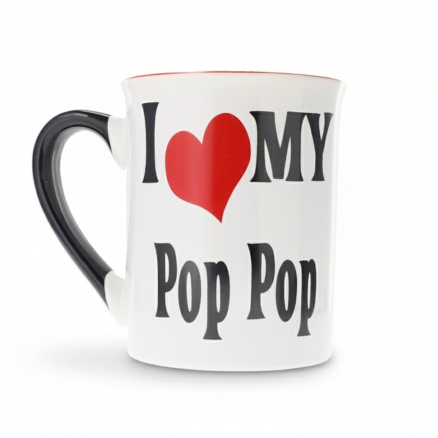 Cottage Creek Coffee Cup | 16oz I Love My Pop Pop Ceramic Coffee Mug | Extra Large Mens Mug for Home Decor, Kitchen & Desk | Fathers Day & Christmas Gifts for Men, Grandpa, Dad, Papaw, Papa