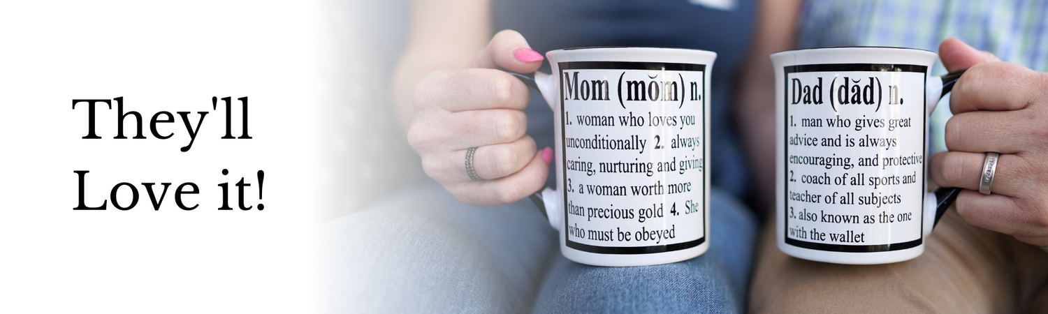 Mom and Dad Mug Set