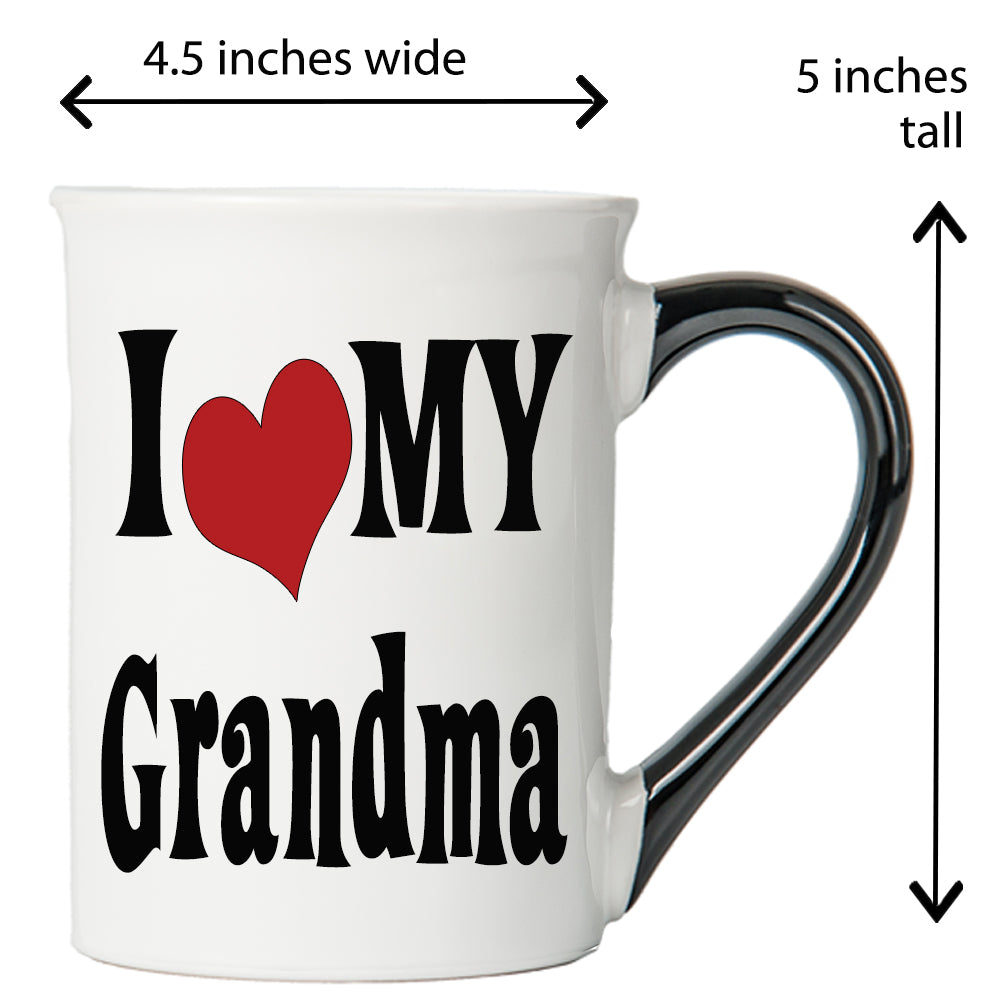 Cottage Creek Grandma Mug, Grandma Coffee Mug for Grandma, 16oz., 6" Multicolored