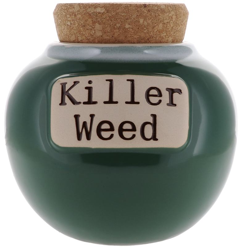 Killer Weed Cork Jar | Case Pack of 12