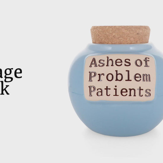 Ashes of Problem Employees Cork Jar video
