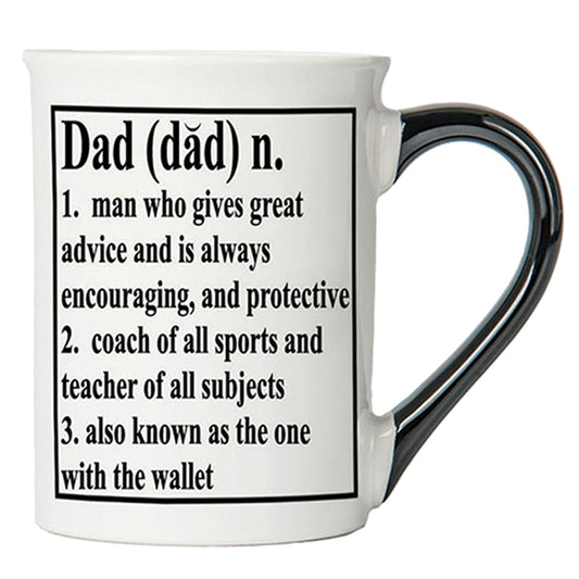 Cottage Creek Dad Mug, 16oz. Ceramic, 6" Multicolored Dad Coffee Mug