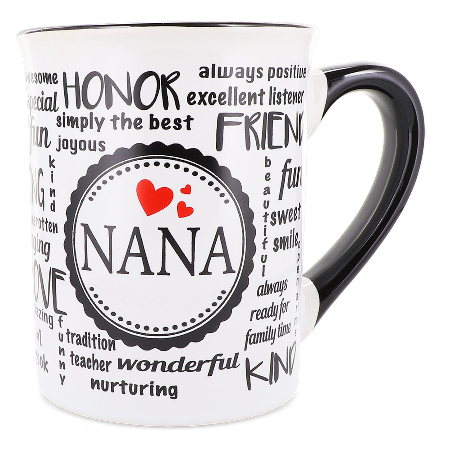 Cottage Creek Nana Mug, Nana Coffee Mug, Ceramic, 16oz., 6" Multicolored