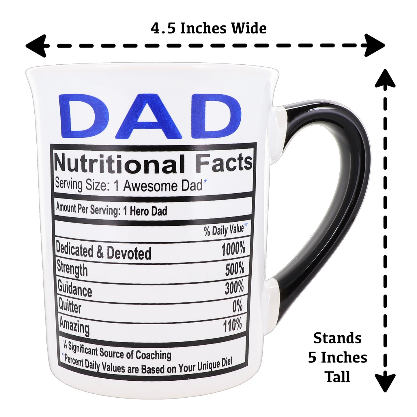 Cottage Creek Dad Coffee Mug, Ceramic 16oz. Dad Mug, Dad Gifts