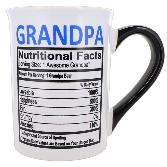 Cottage Creek Grandpa Mug, 16oz. Ceramic Multicolored Grandpa Mug for Grandpa