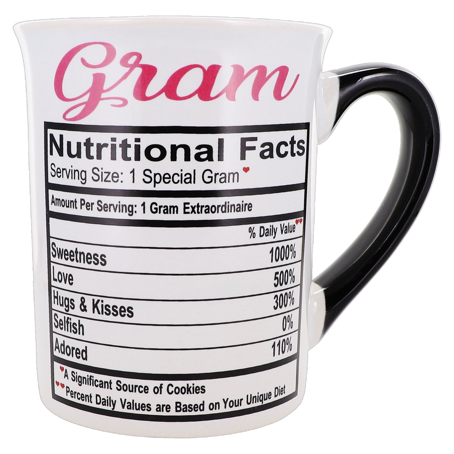 Cottage Creek Gram Mug, Gram Coffee Mug for Gram, 16oz., 6" Multicolored
