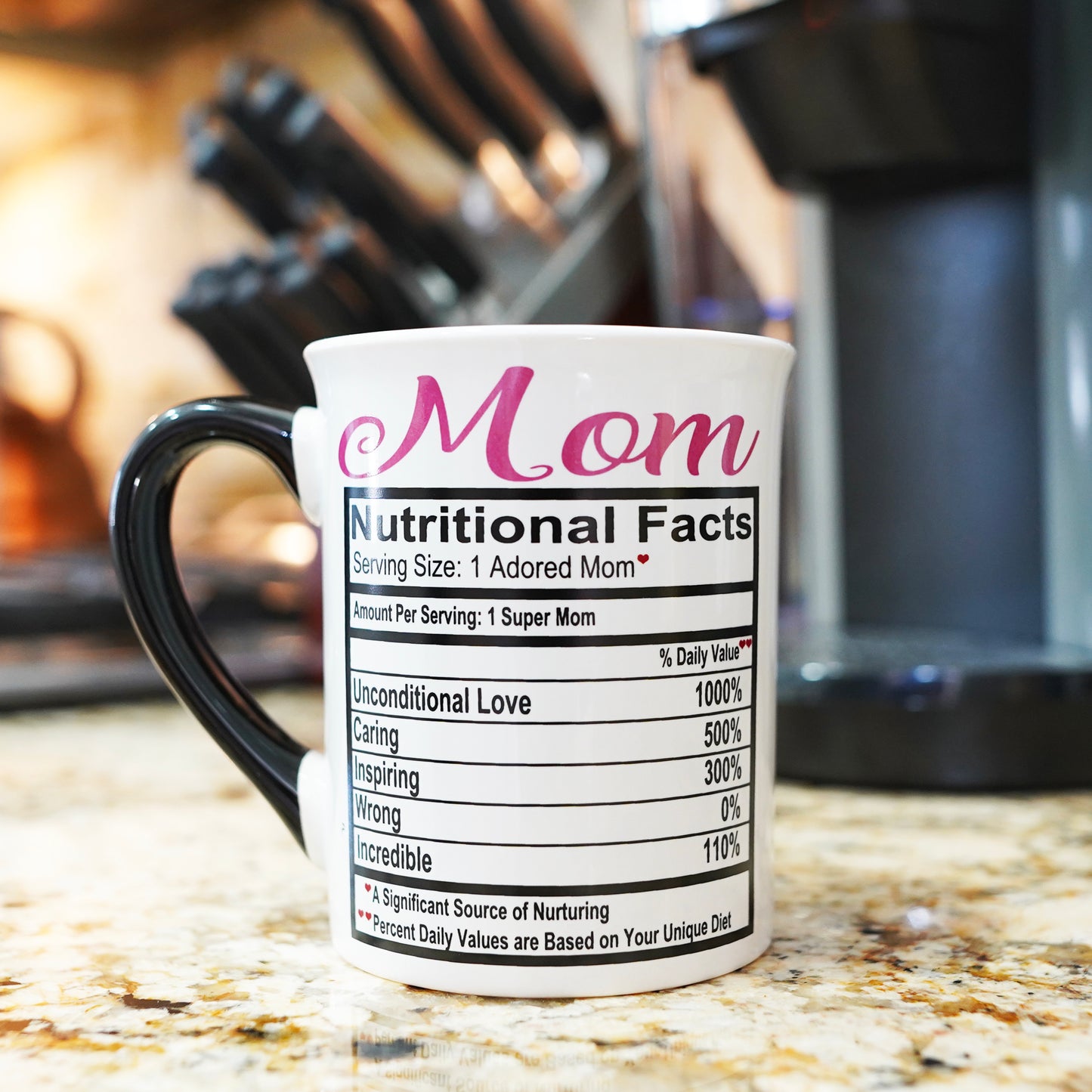 Cottage Creek Mom Mug, Mom Coffee Mug for Mom, 16oz., 6" Multicolored