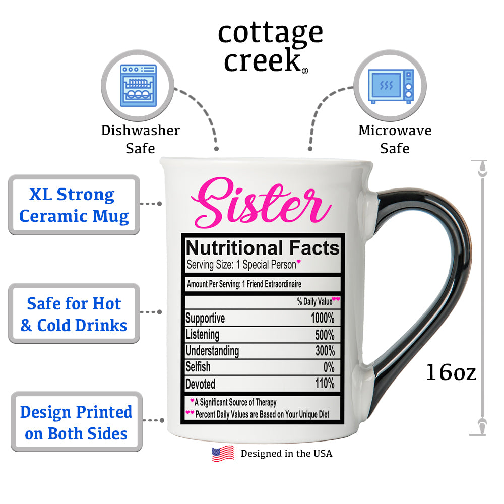 Cottage Creek Sister Mug