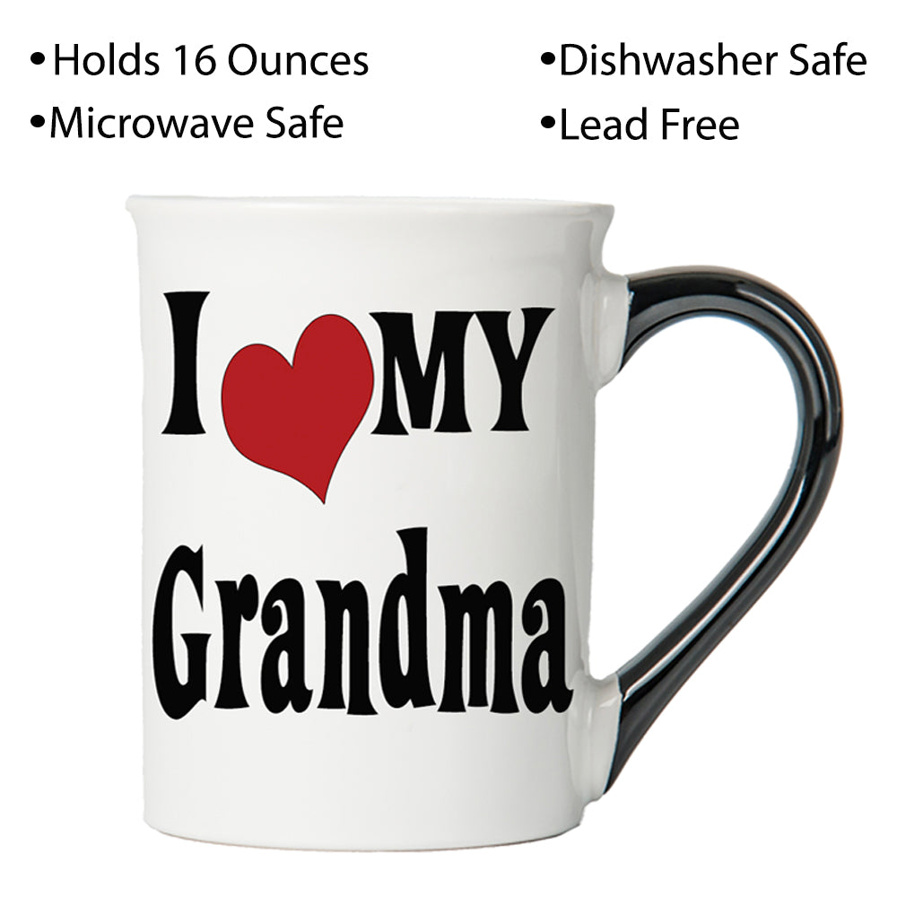 Cottage Creek Grandma Mug, Grandma Coffee Mug for Grandma, 16oz., 6" Multicolored