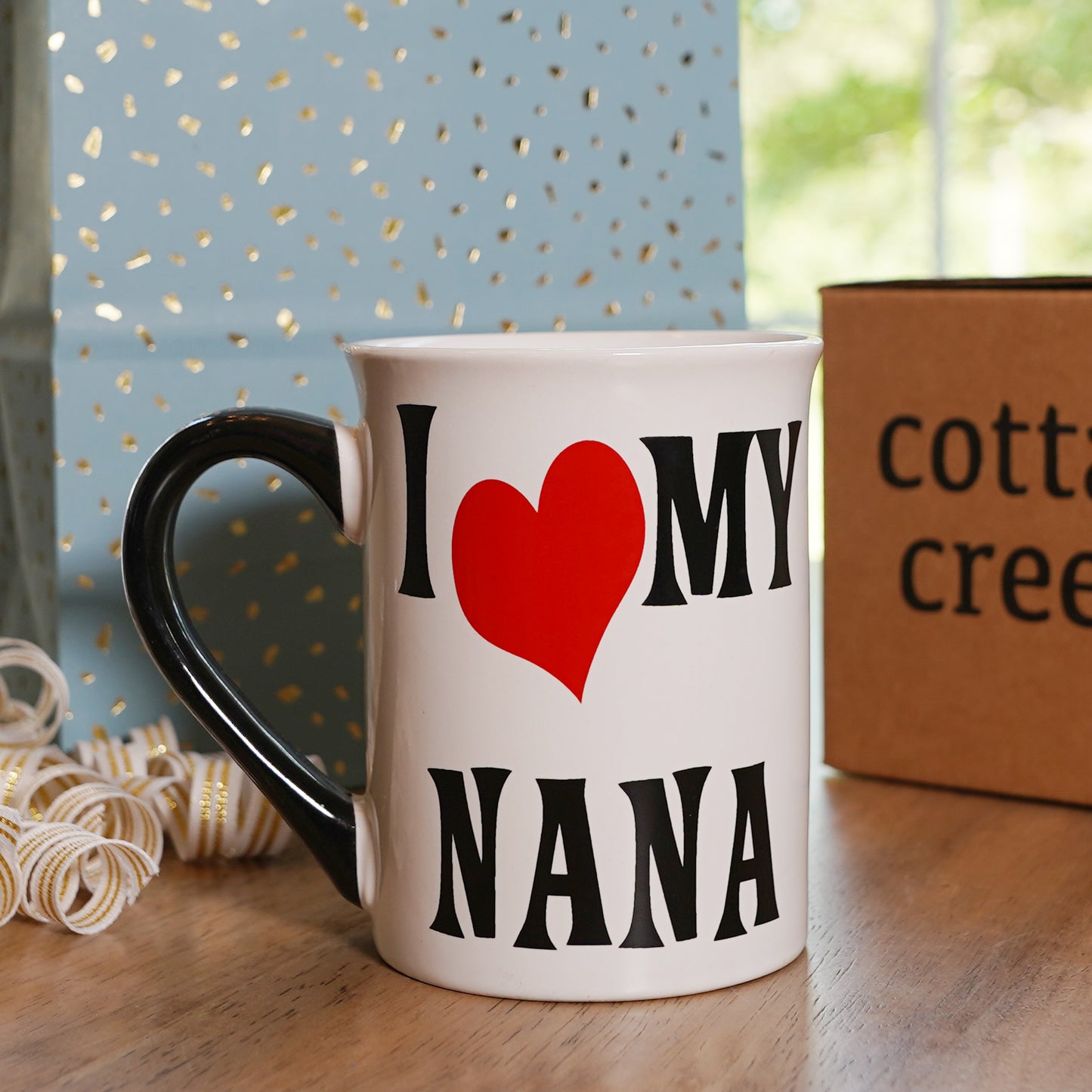 Cottage Creek Nana Mug, Nana Coffee Mug for Nana, 16oz., 6" Multicolored