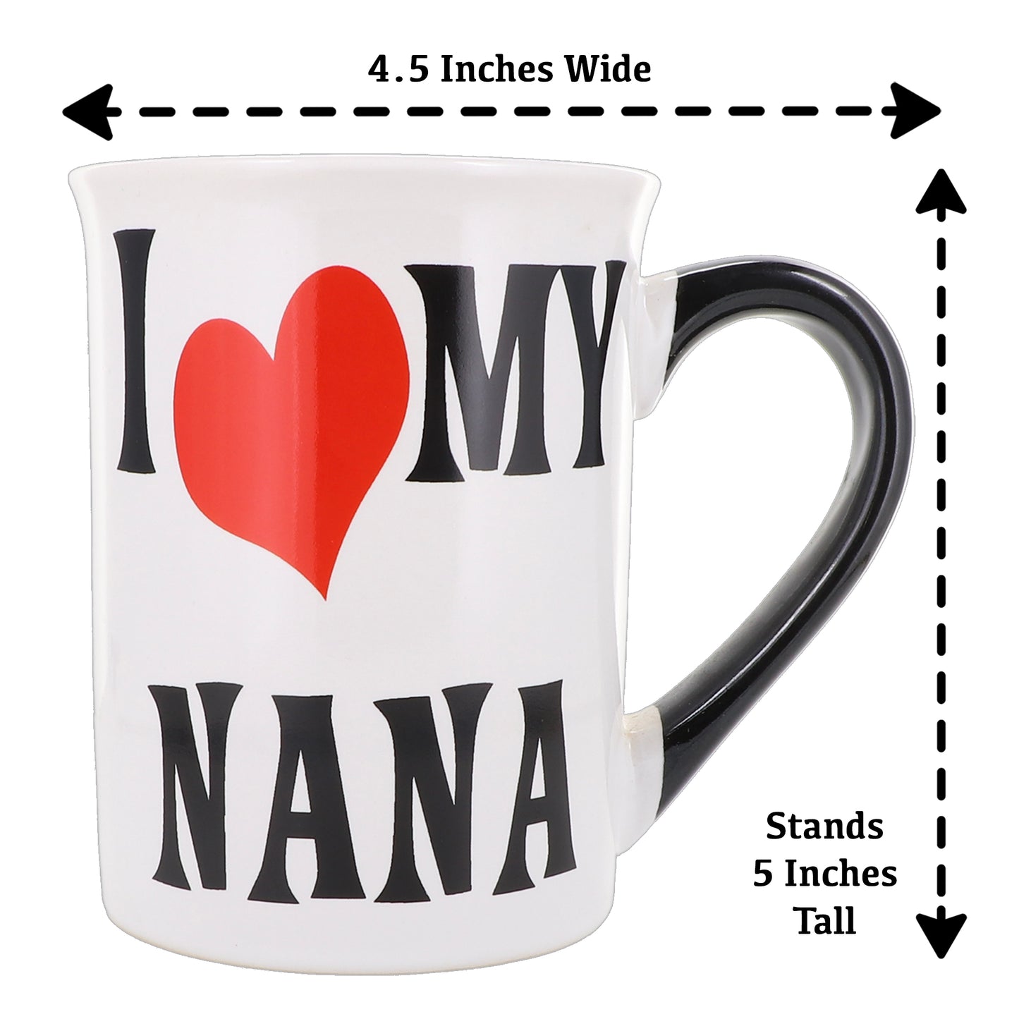 Cottage Creek Nana Mug, Nana Coffee Mug for Nana, 16oz., 6" Multicolored