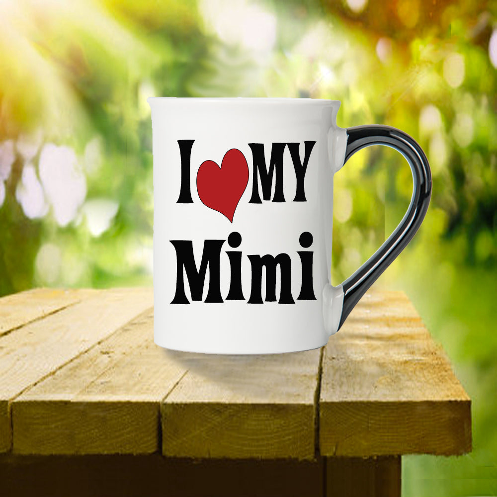 Cottage Creek I Love My Mimi Mug, Mimi Coffee Mug for Mimi, 16oz., 6" Multicolored