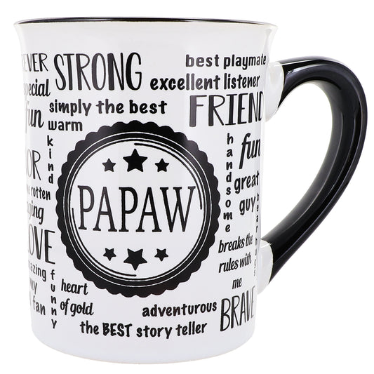 Cottage Creek Papaw Mug, Papaw Coffee Mug for Papaw, 16oz., 6" Multicolored