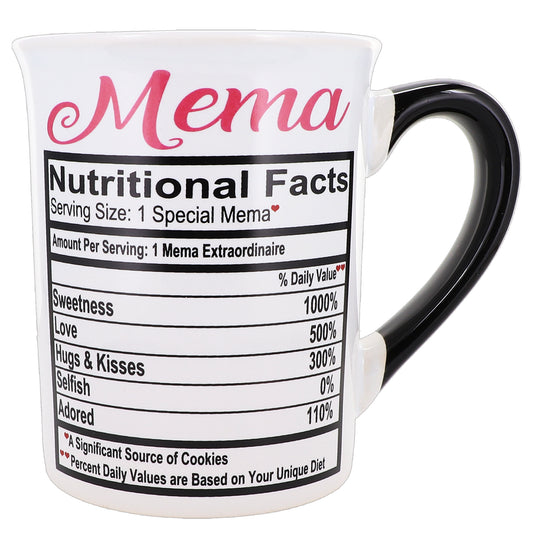 Cottage Creek Mema Mug, Mema Coffee Mug for Mema, 16oz., 6" Multicolored
