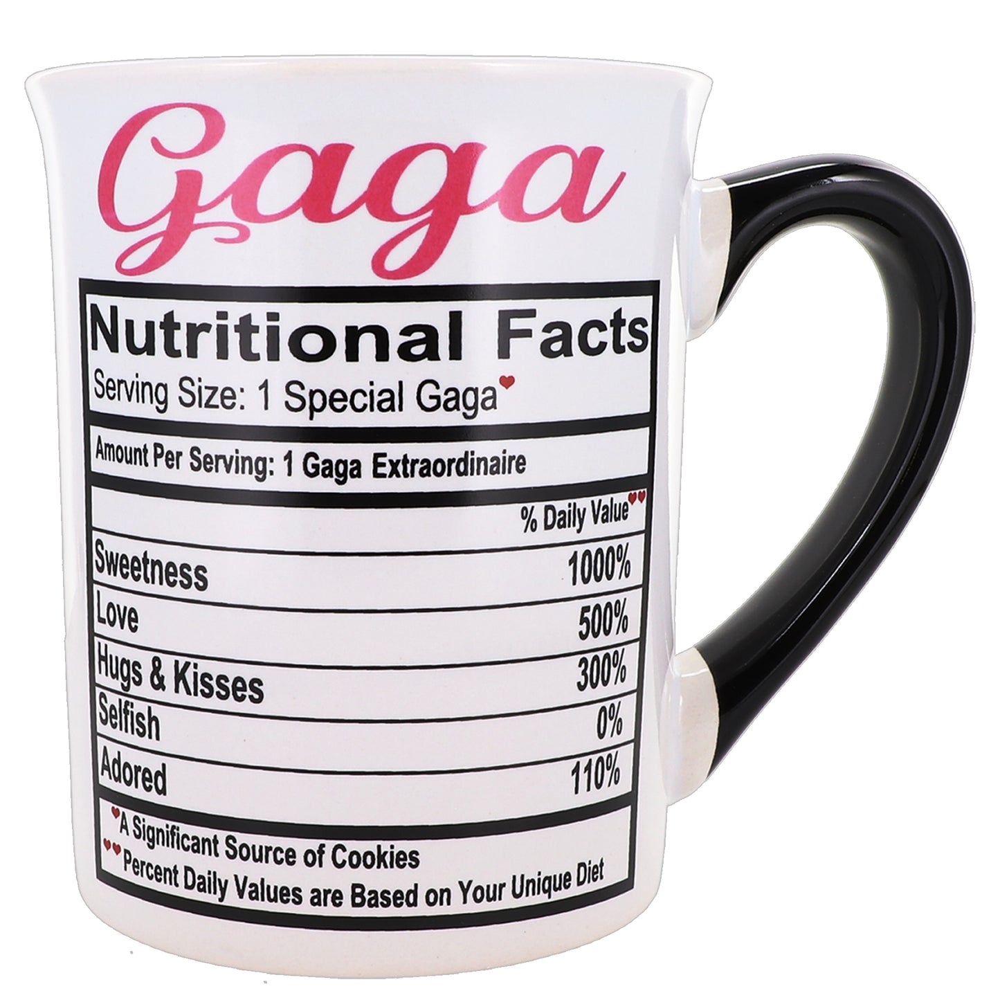 Cottage Creek Gaga Mug, Gaga Coffee Mug for Gaga, 16oz., 6" Multicolored