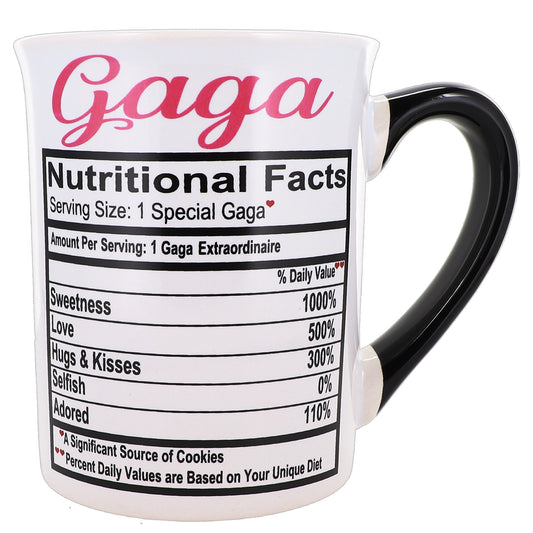 Cottage Creek Gaga Mug, Gaga Coffee Mug for Gaga, 16oz., 6" Multicolored