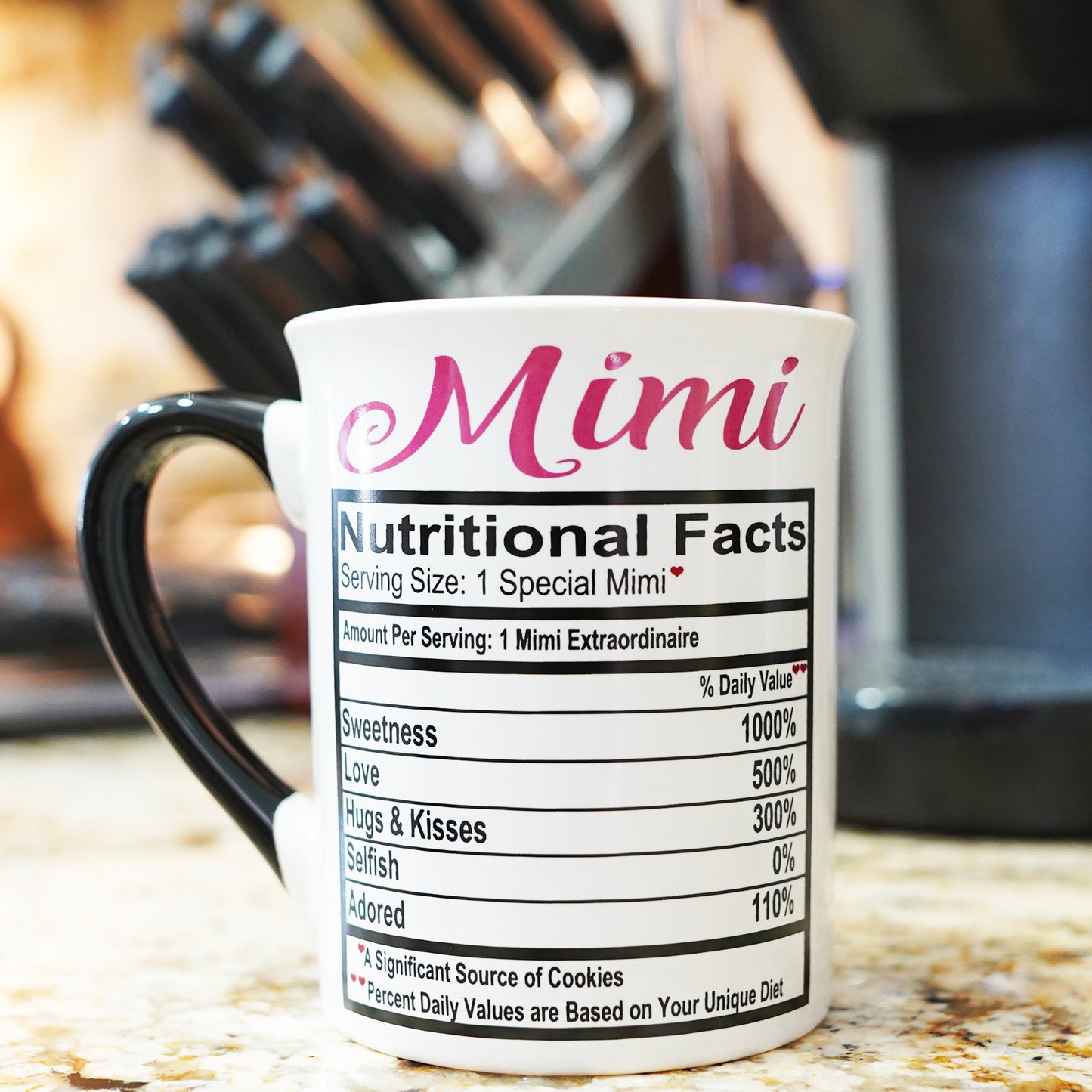Cottage Creek Mimi Mug, Mimi Coffee Mug for Mimi, 16oz., 6" Multicolored