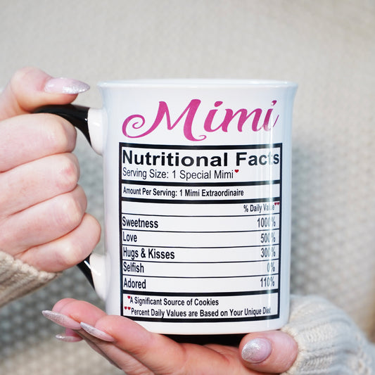 Cottage Creek Mimi Mug, Mimi Coffee Mug for Mimi, 16oz., 6" Multicolored