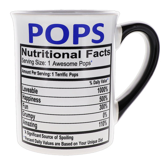 Cottage Creek Pops Mug, Pops Coffee Mug for Pops, 16oz., 6" Multicolored