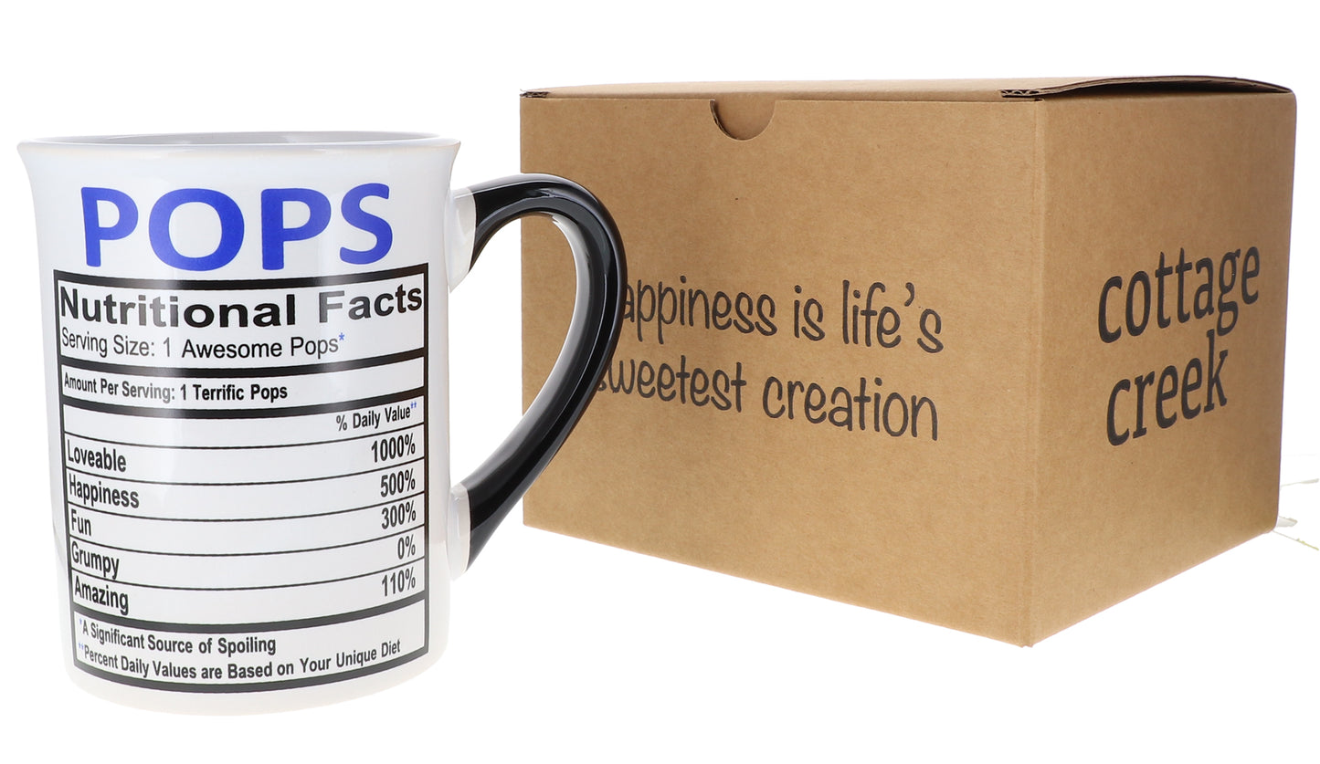 Cottage Creek Pops Mug comes in a gift box