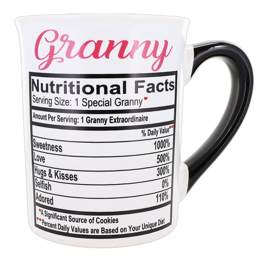 Cottage Creek Granny Mug, Granny Coffee Mug for Granny, 16oz., 6" Multicolored