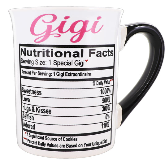 Cottage Creek Gigi Mug, Gigi Coffee Mug for Gigi, 16oz., 6" Multicolored