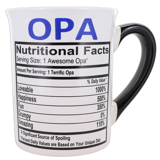Cottage Creek Opa Mug, Opa Coffee Mug for Opa, 16oz., 6" Multicolored