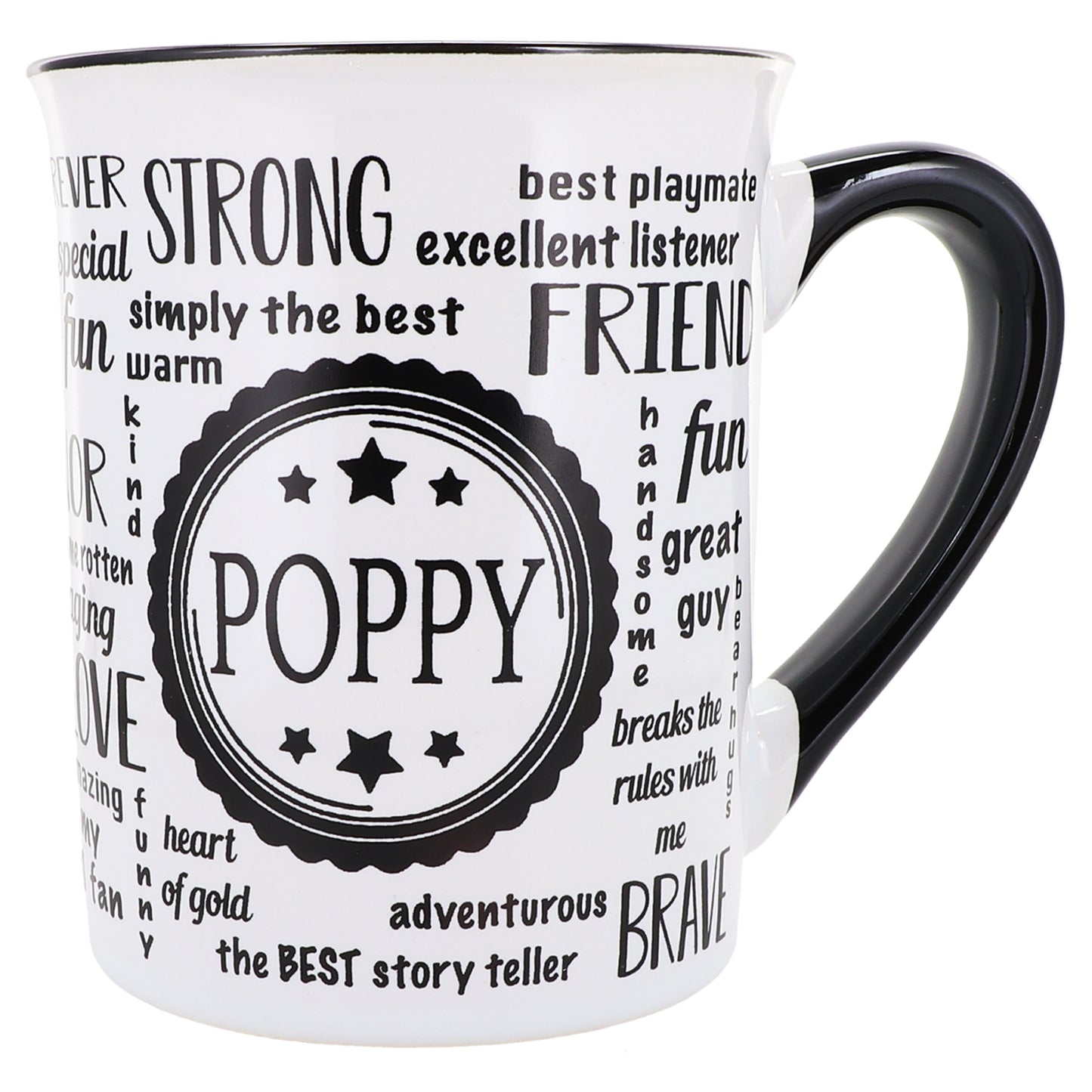 Cottage Creek Poppy Mug, Poppy Coffee Mug for Poppy, 16oz., 6" Multicolored