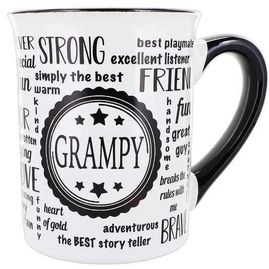 Cottage Creek Grampy Mug, Grampy Coffee Mug for Grampy, 16oz., 6" Multicolored