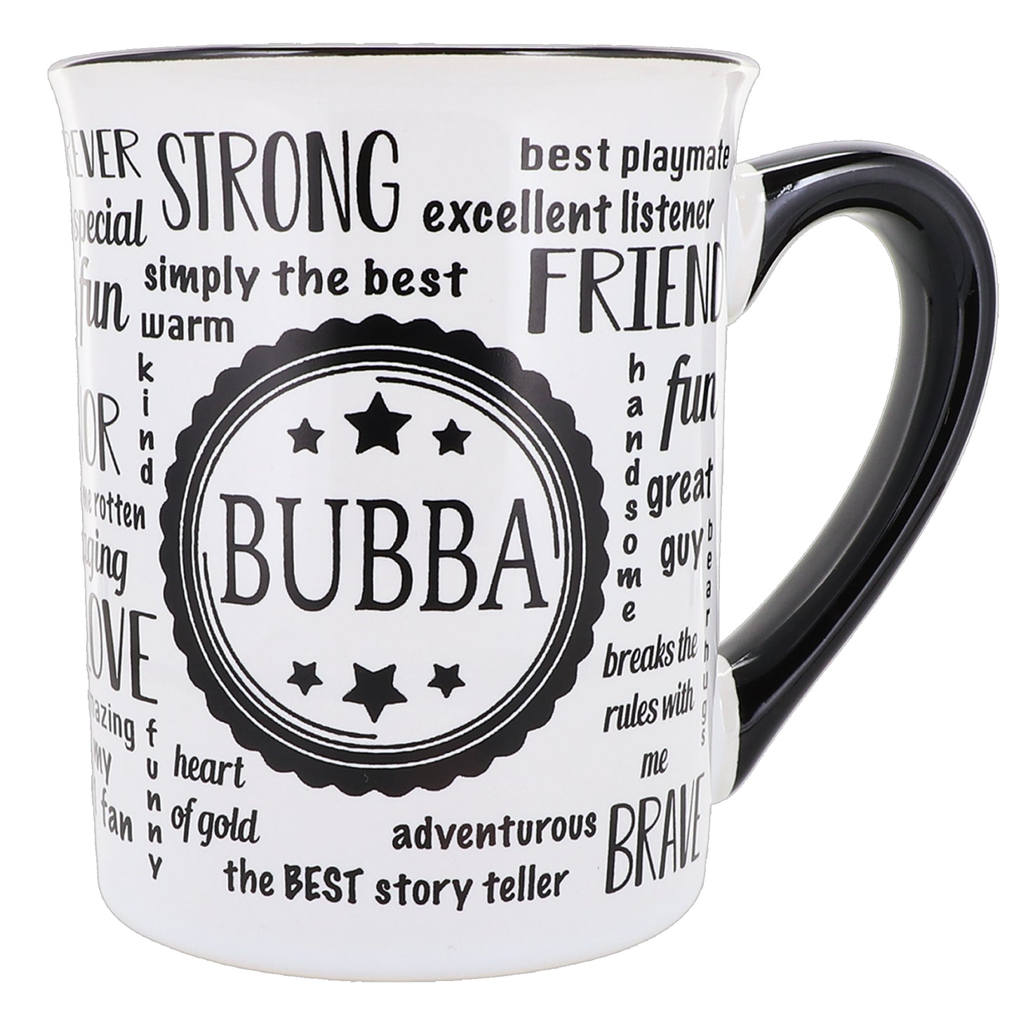 Cottage Creek Bubba Mug, Bubba Coffee Mug for Bubba, 16oz., 6" Multicolored
